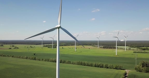 Windpark Waldow bei Berlin